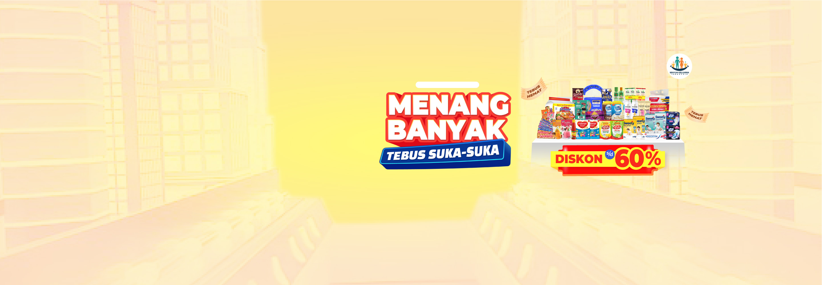 Desktop version banner Promo Alfamart Menang Banyak 1-15 Mei 2026: Diskon s/d 60% & Tebus Murah!
