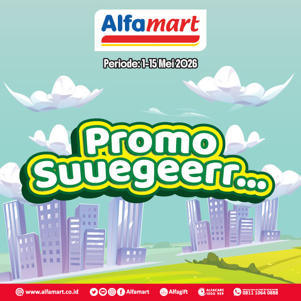 Banner PROMO SUUEGEERR Alfamart