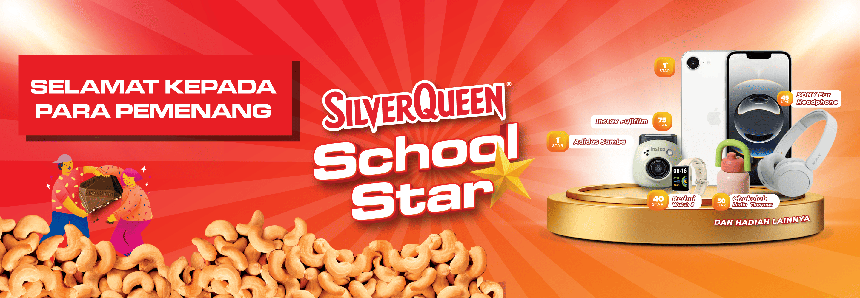 Banner Program Program SilverQueen School Star