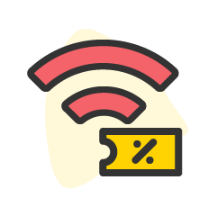 Icon service category for Wi-fi
