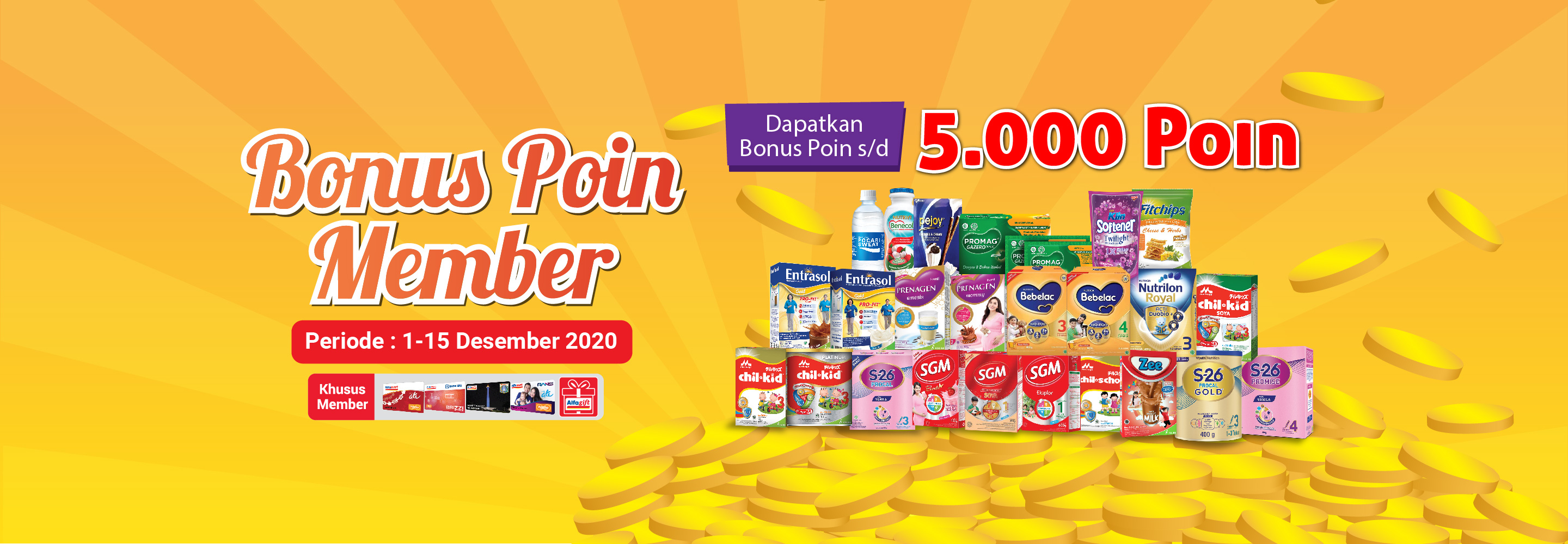 Promo Bonus Poin Alfamart