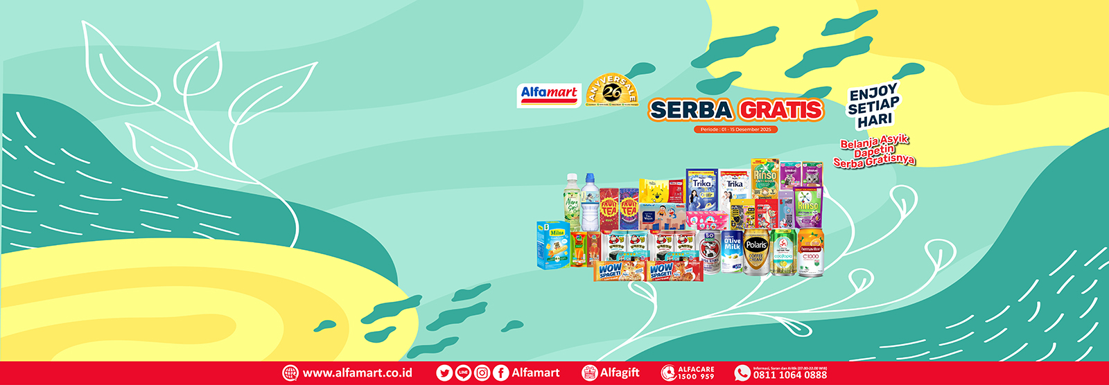 Desktop version banner Promo Serba Gratis