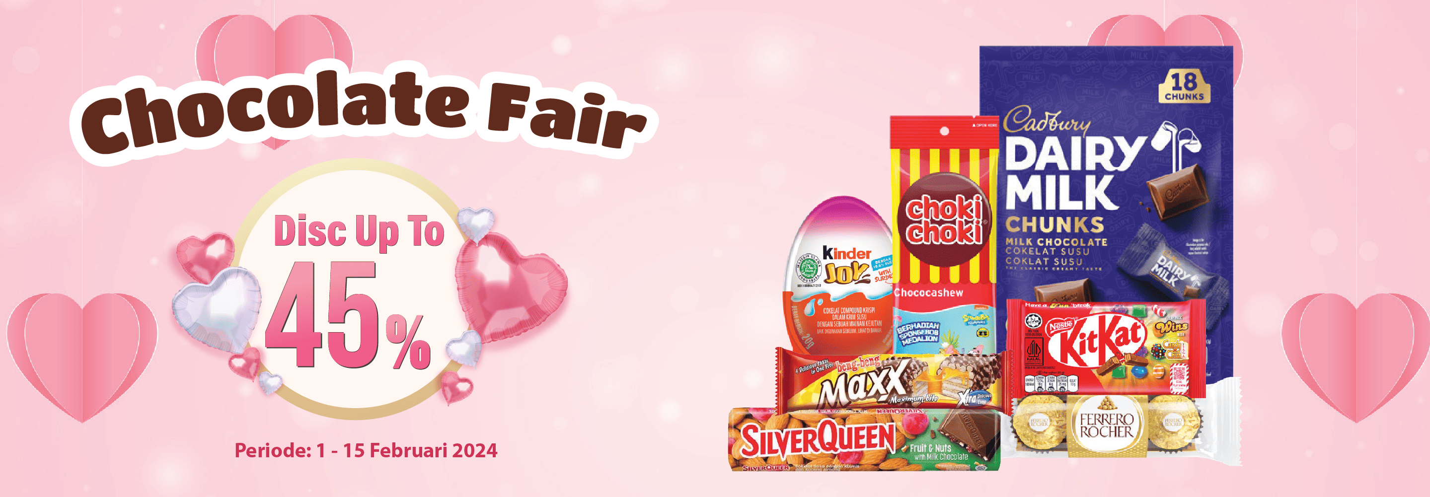 Promo Chocolate & Candy Fair Alfamart