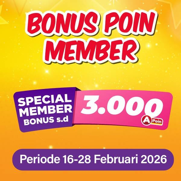 Banner Bonus Poin Member Alfamart Alfamart