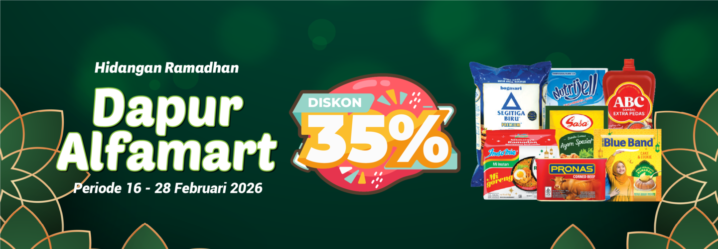 Banner promo Hidangan Ramadhan Dapur Alfamart Alfamart