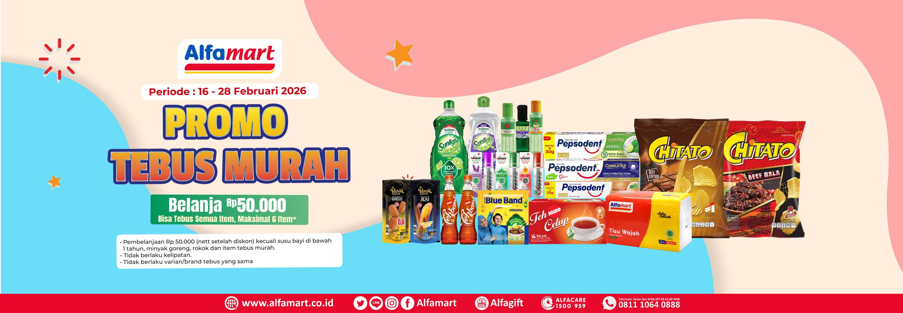 Banner promo Promo Tebus Murah Alfamart