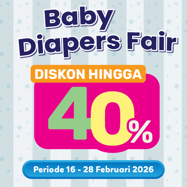 Banner BABY & DIAPERS Alfamart