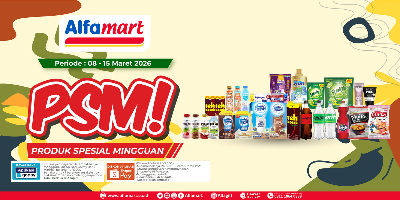 Mobile version banner Produk Spesial Mingguan (PSM)