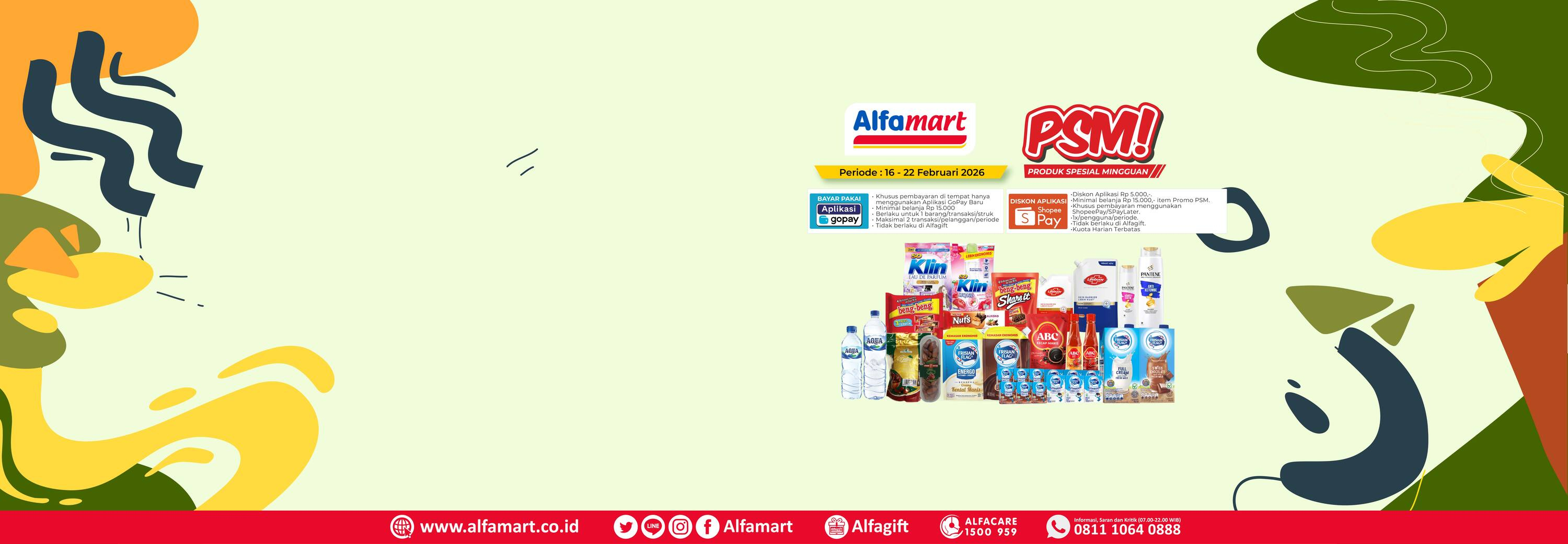 Desktop version banner Produk Spesial Mingguan (PSM)