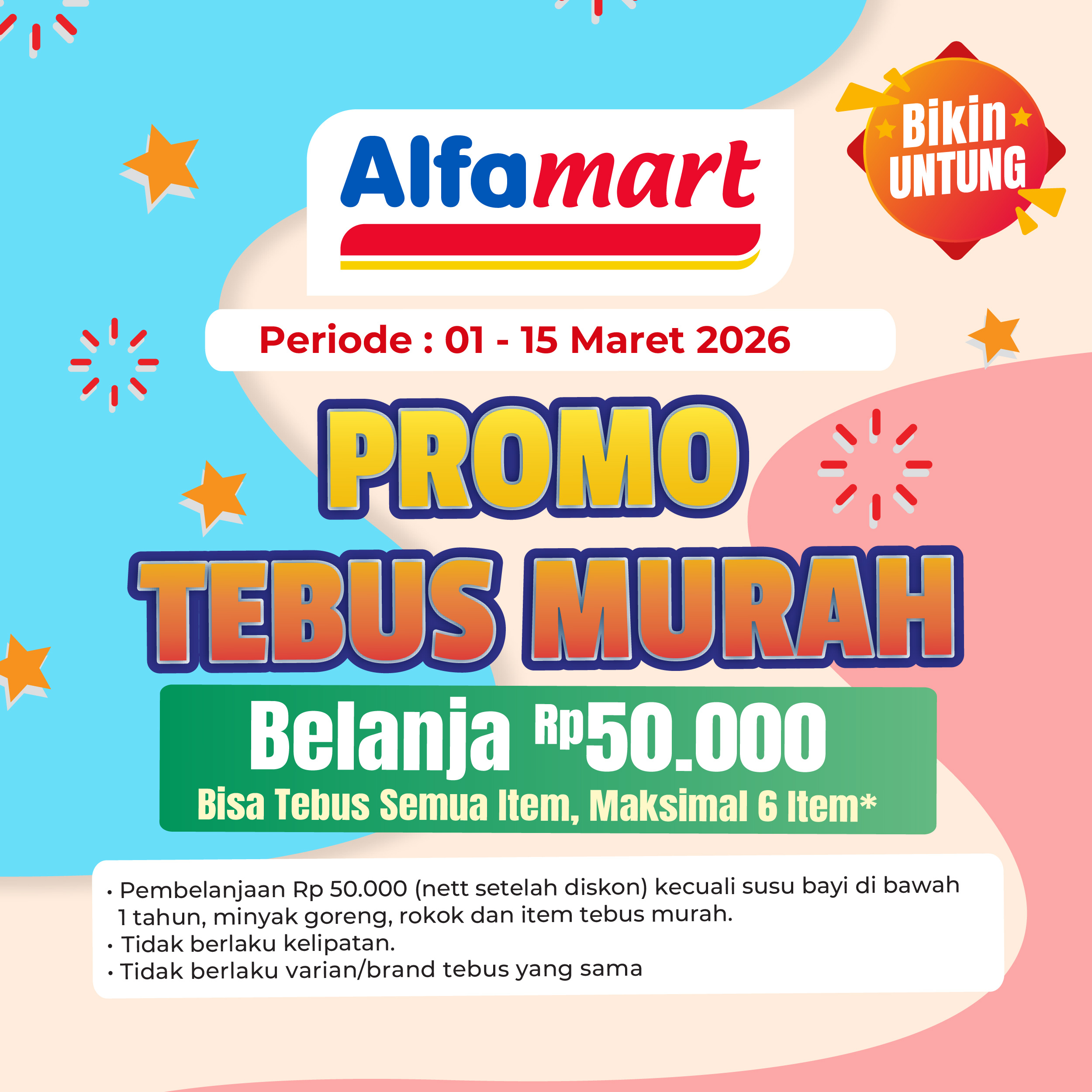 Banner Promo Tebus Murah Alfamart