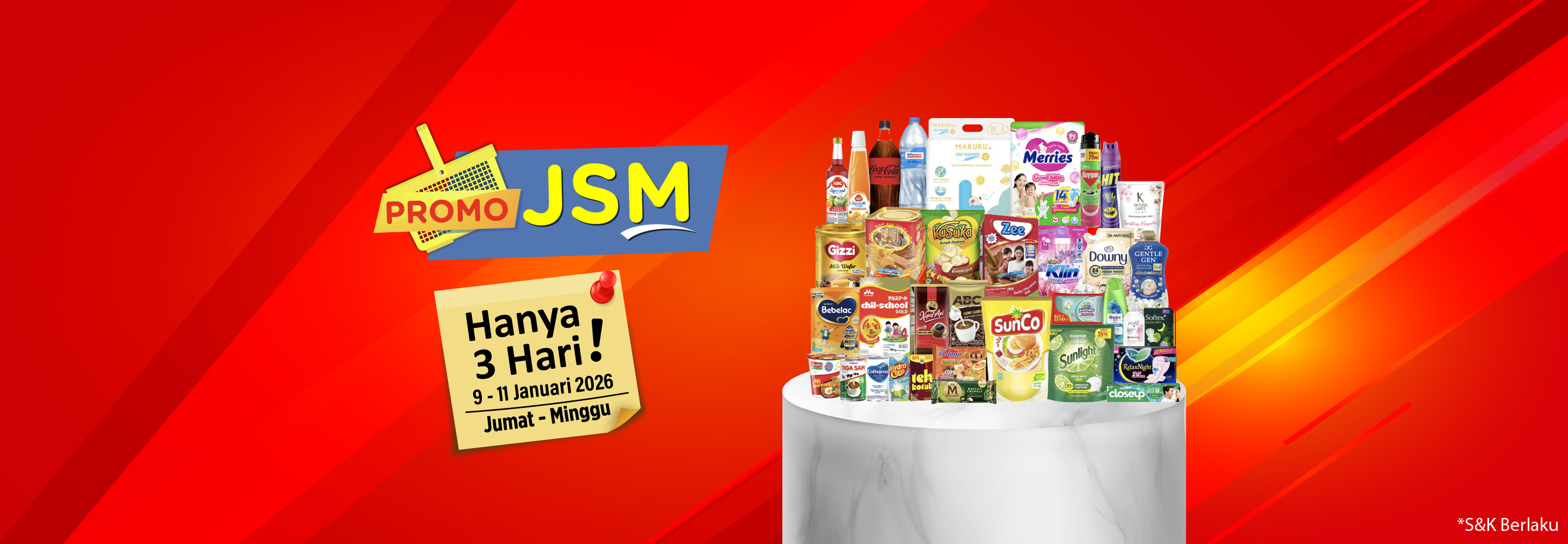Banner promo Hemat Banget! Promo JSM Alfamart Alfamart