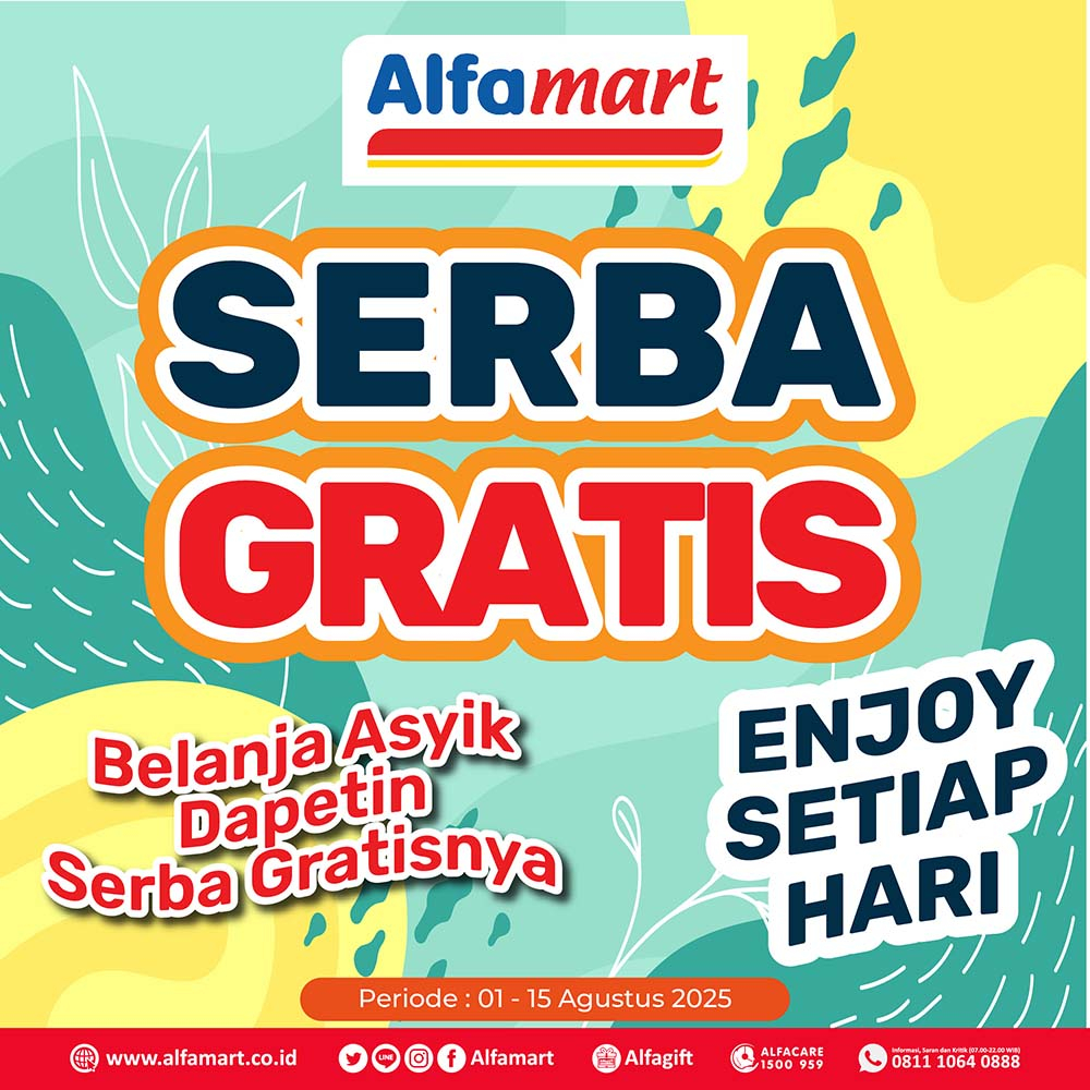 Banner Serba Gratis Alfamart