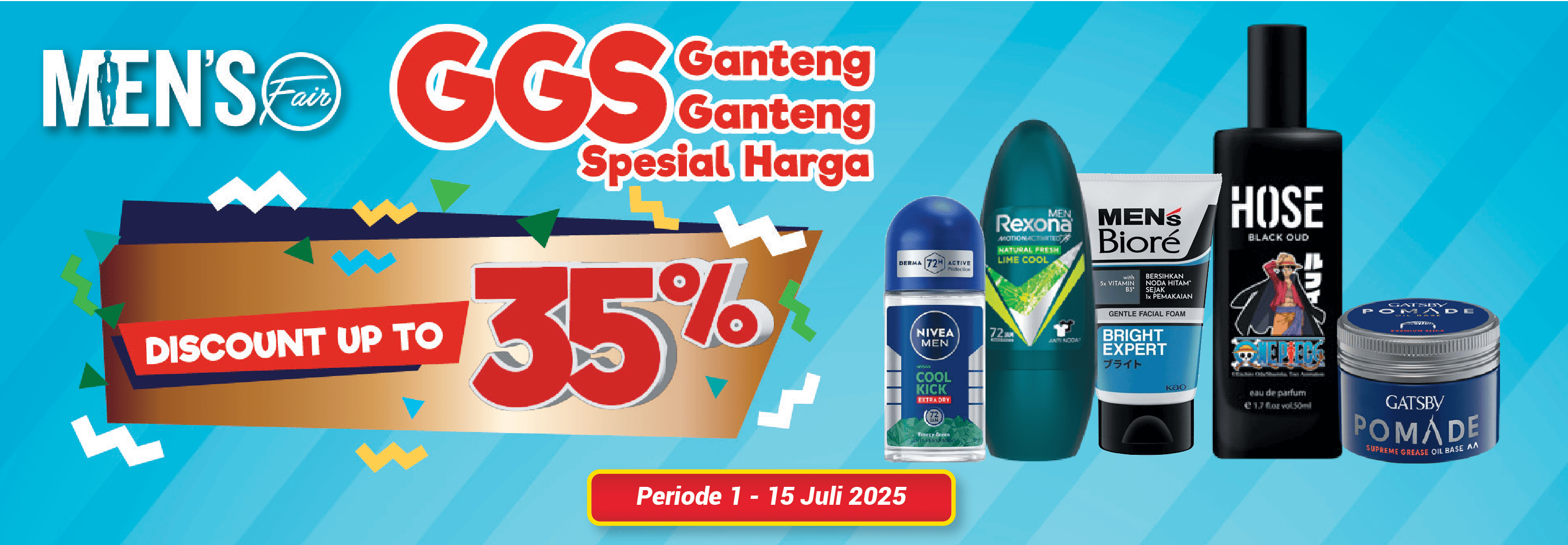 Banner promo Mens Fair Alfamart