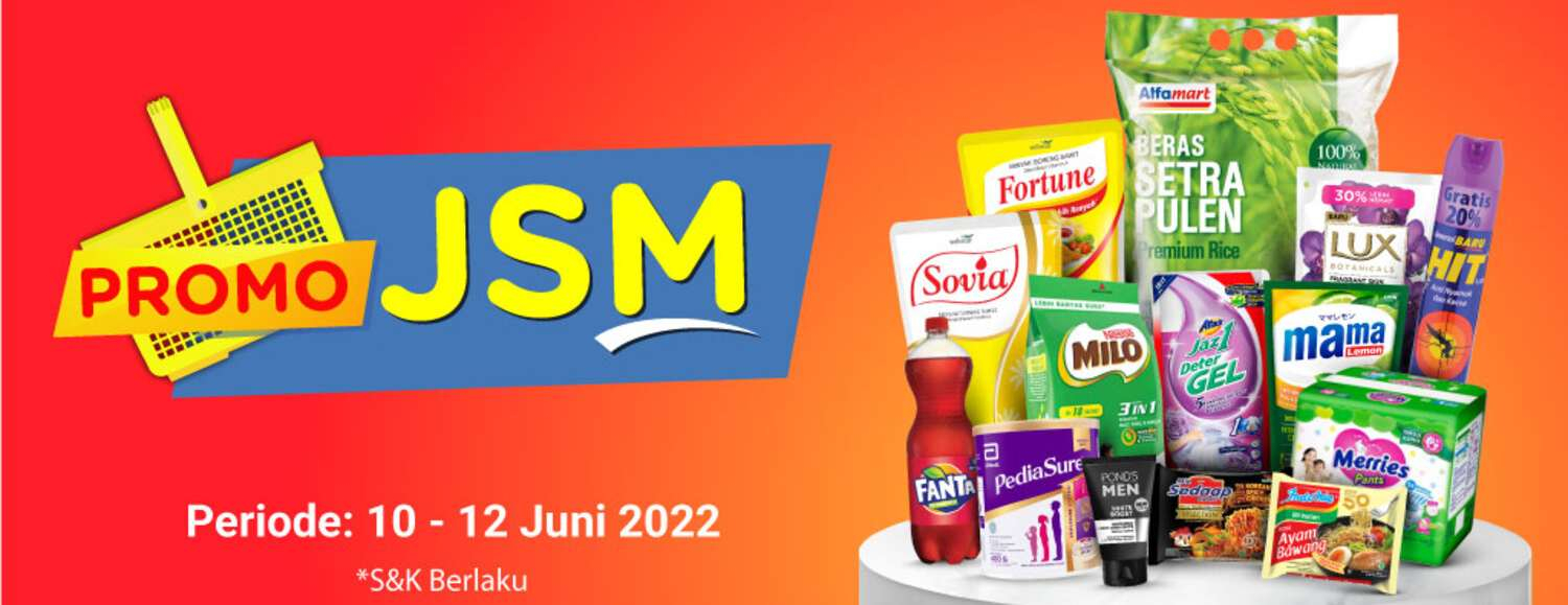 News Banner Promo JSM, Belanja Murah di Akhir Pekan!