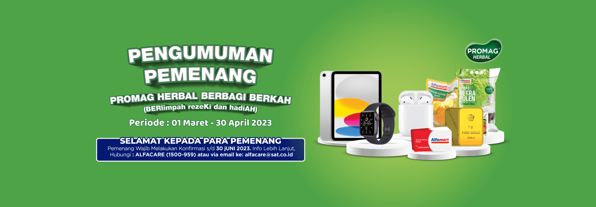 Banner Program Alfastar - Promag Alfamart