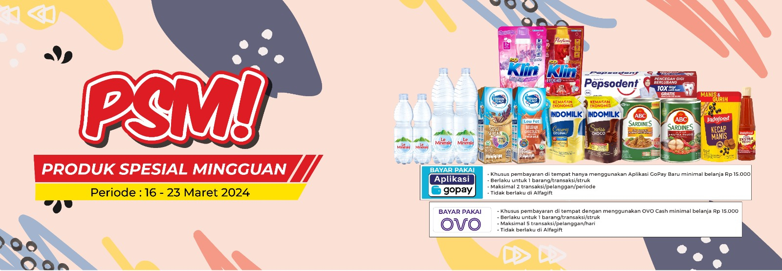 Promo PROMO PSM (PRODUK SPESIAL MINGGUAN) Alfamart