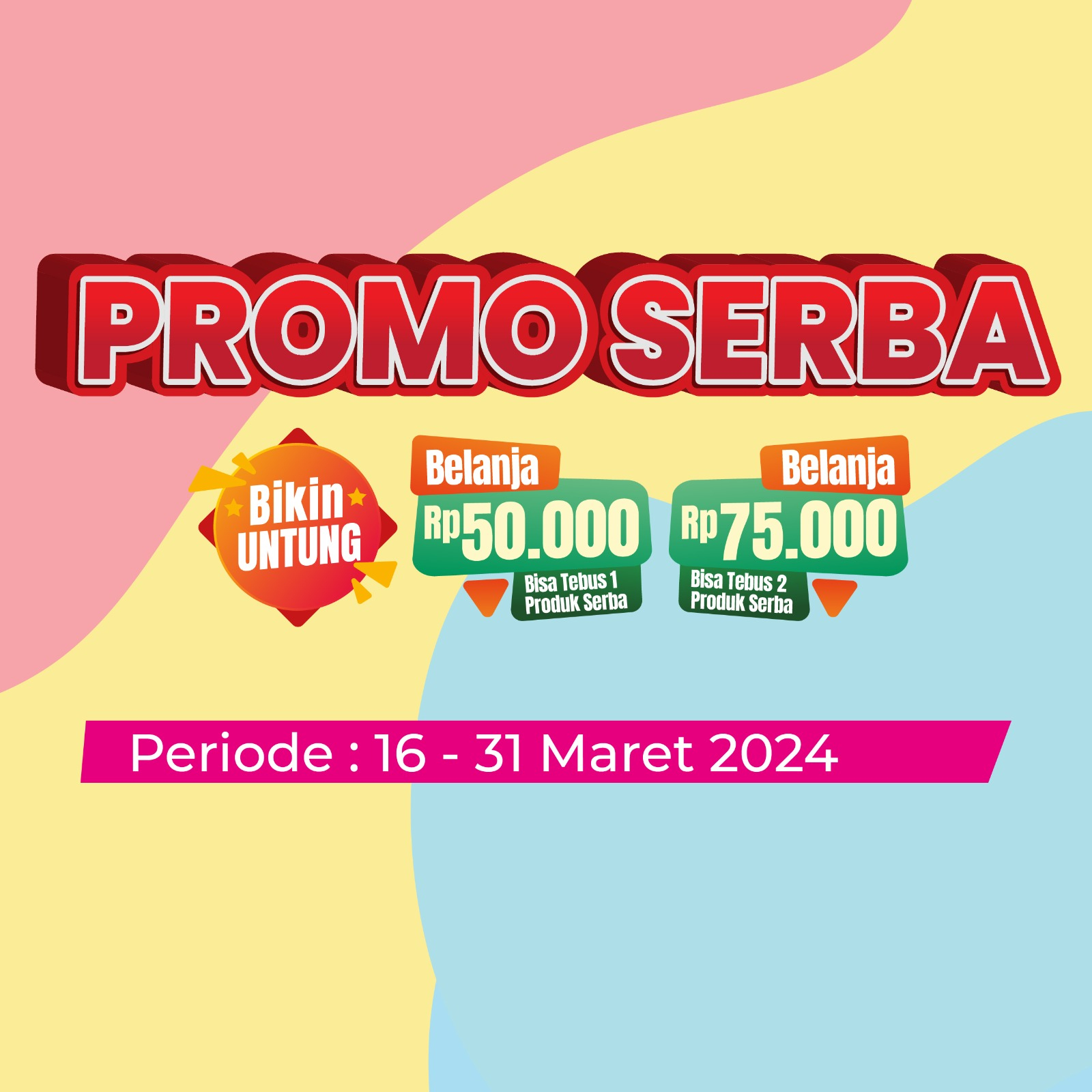 Banner PROMO SERBA Alfamart
