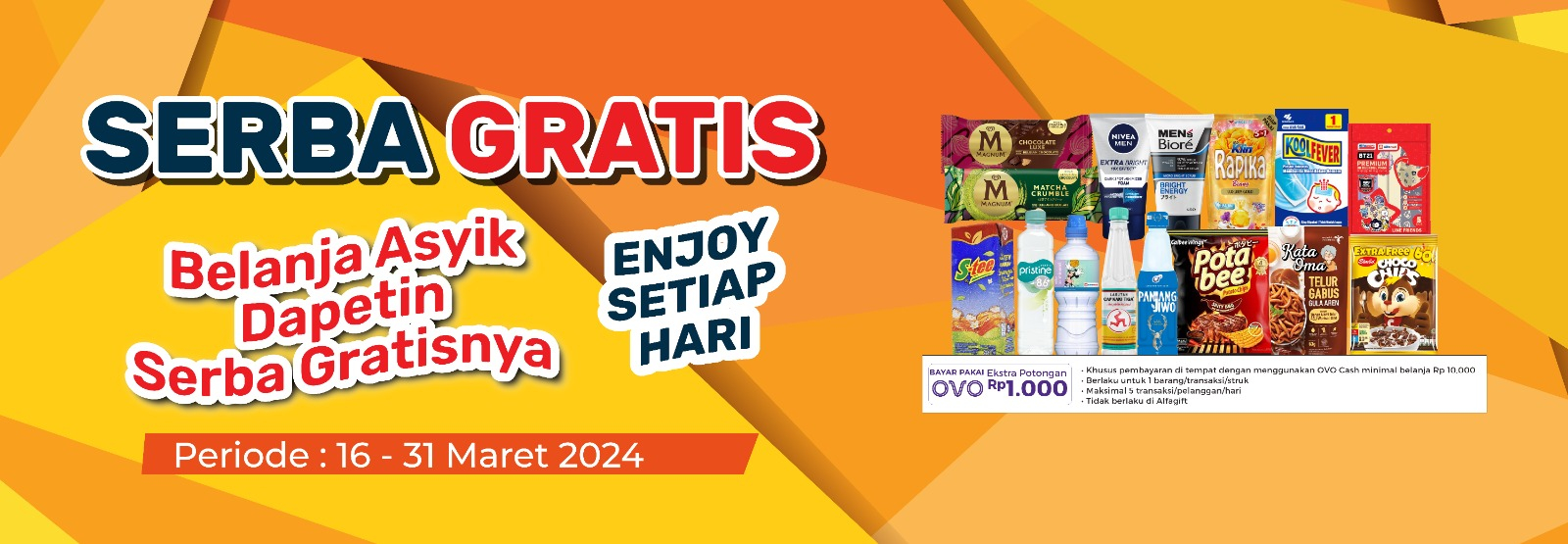 Promo SERBA GRATIS Alfamart