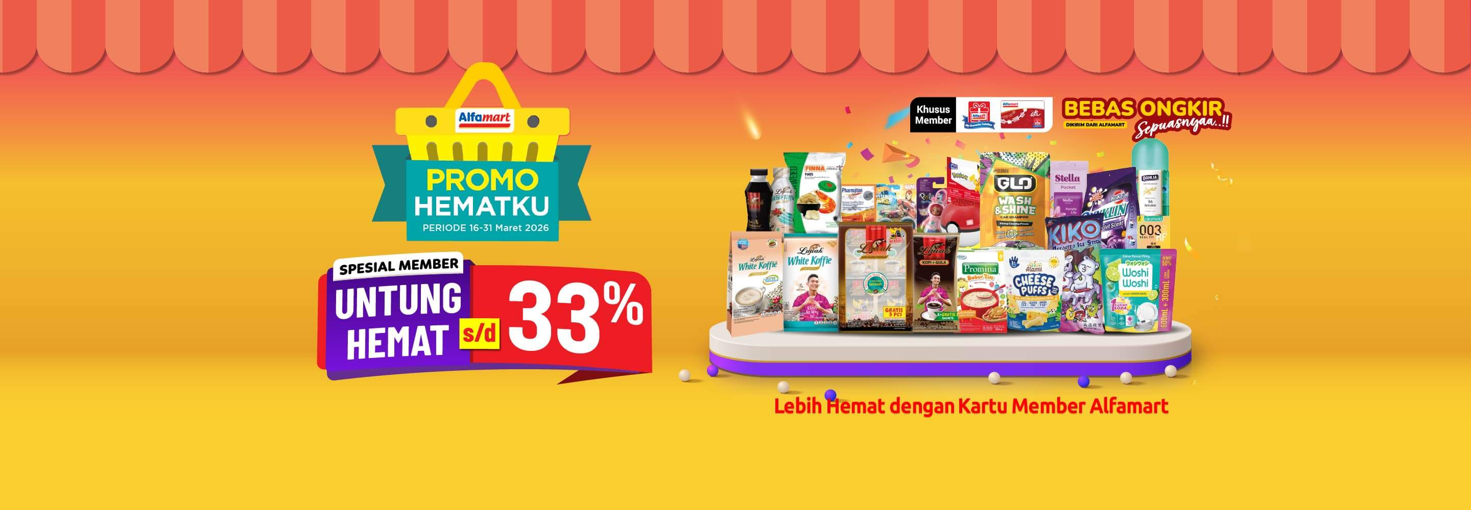 Banner promo Promo Member Hematku Alfamart