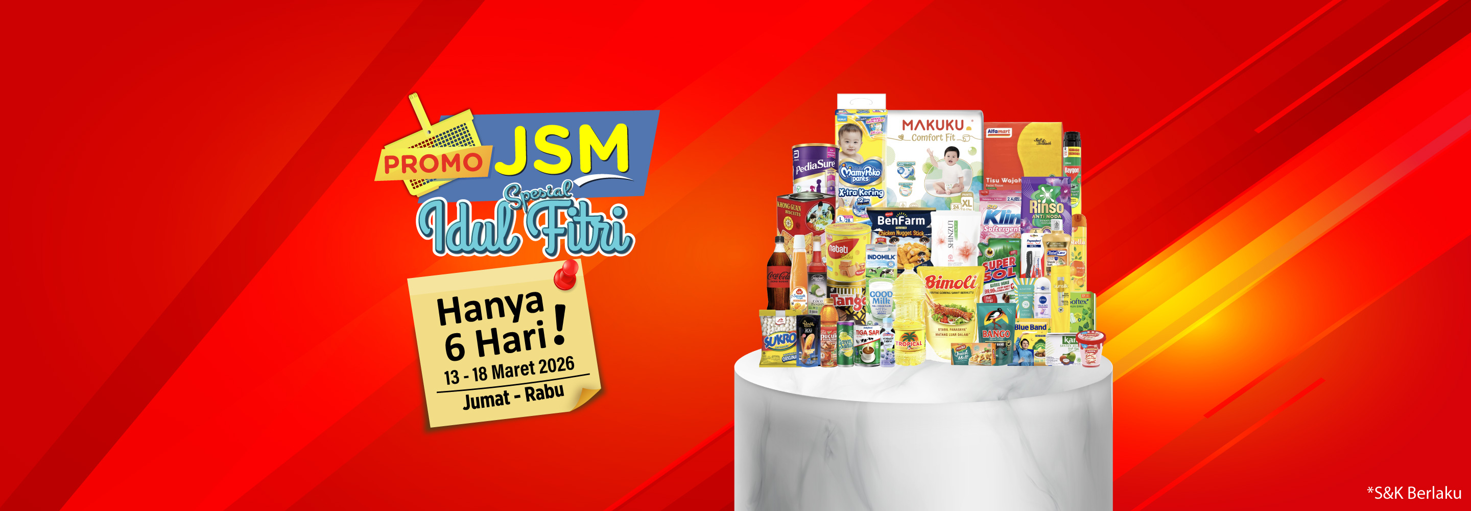 Banner promo Hemat Banget! Promo JSM Alfamart Alfamart