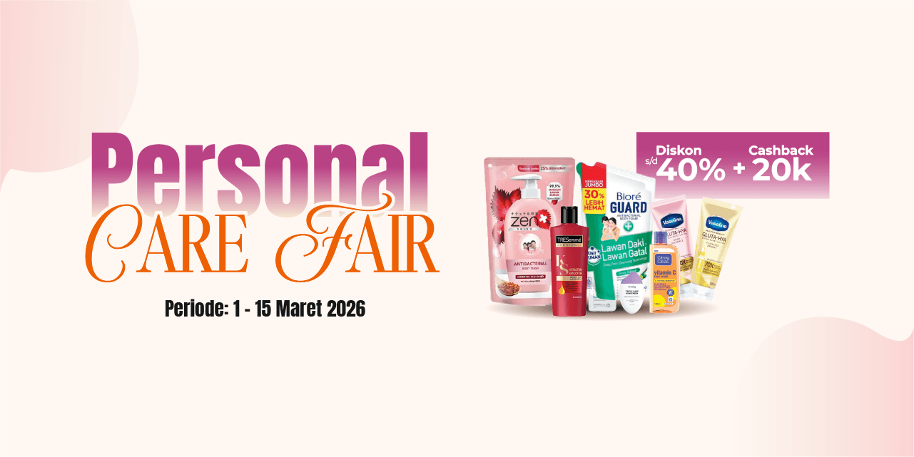 Banner promo Promo Personal Care Fair Alfamart