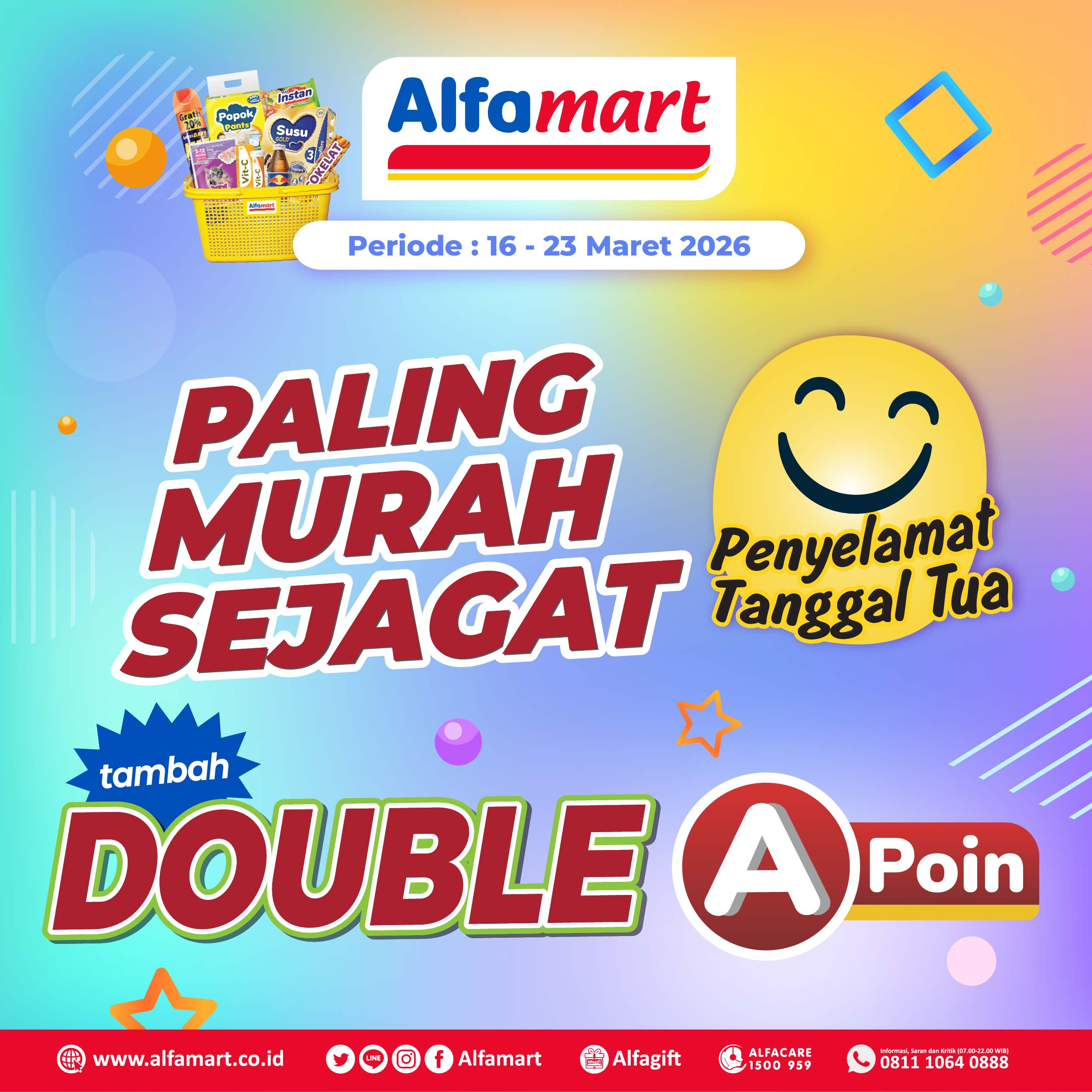 Banner PMS (PALING MURAH SEJAGAT) Alfamart