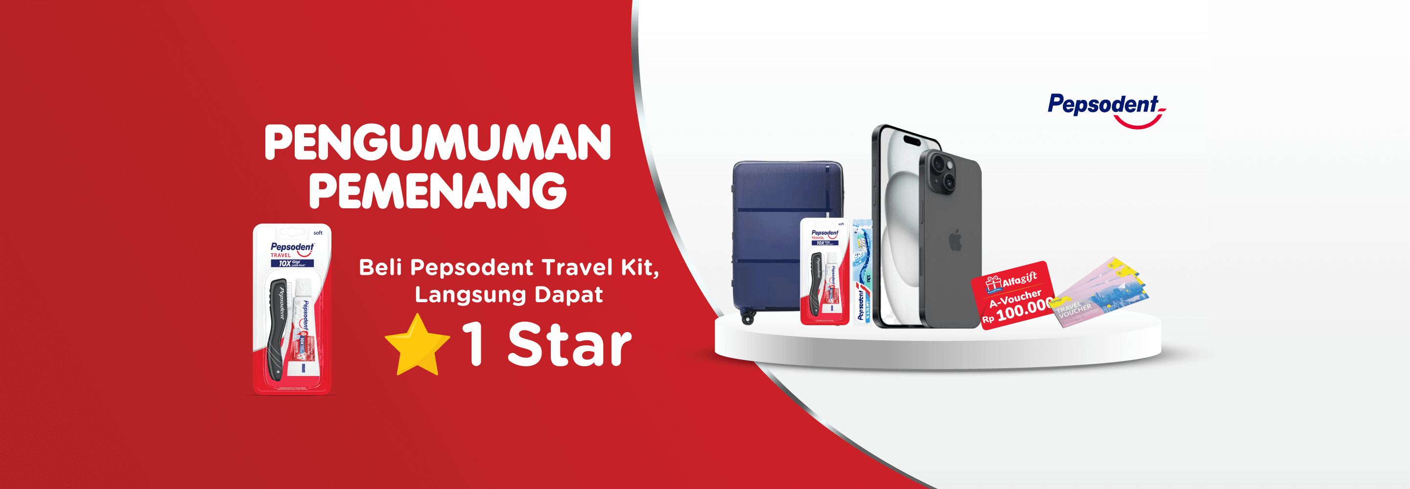 Program Program Alfastar - Pepsodent Travel Kit