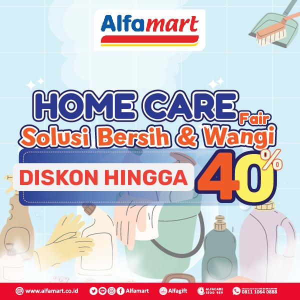 Banner HOMECARE FAIR Alfamart