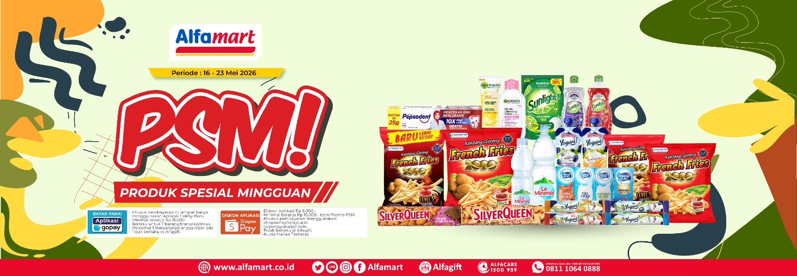 Banner promo PSM Alfamart
