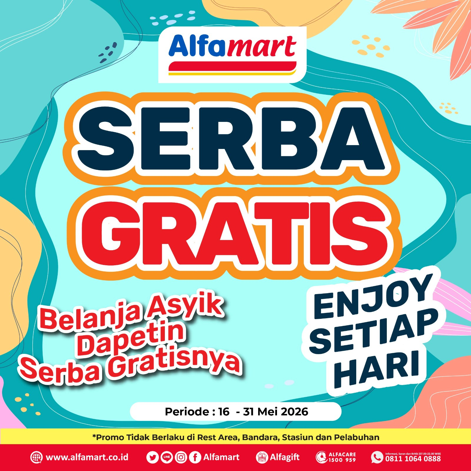 Banner SERBA GRATIS Alfamart
