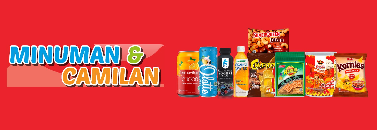 Promo PROMO MINUMAN & CEMILAN Alfamart