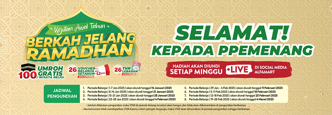 Program Program Kejutan Awal Tahun - Berkah Jelang Ramadhan
