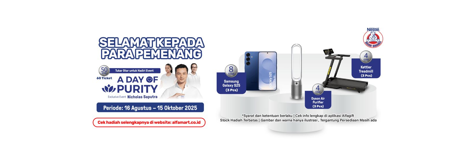 Program Program Alfastar - Bear Brand "A Day of Purity" 2025