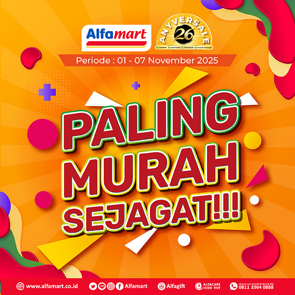 Banner PMS (PALING MURAH SEJAGAT) Alfamart