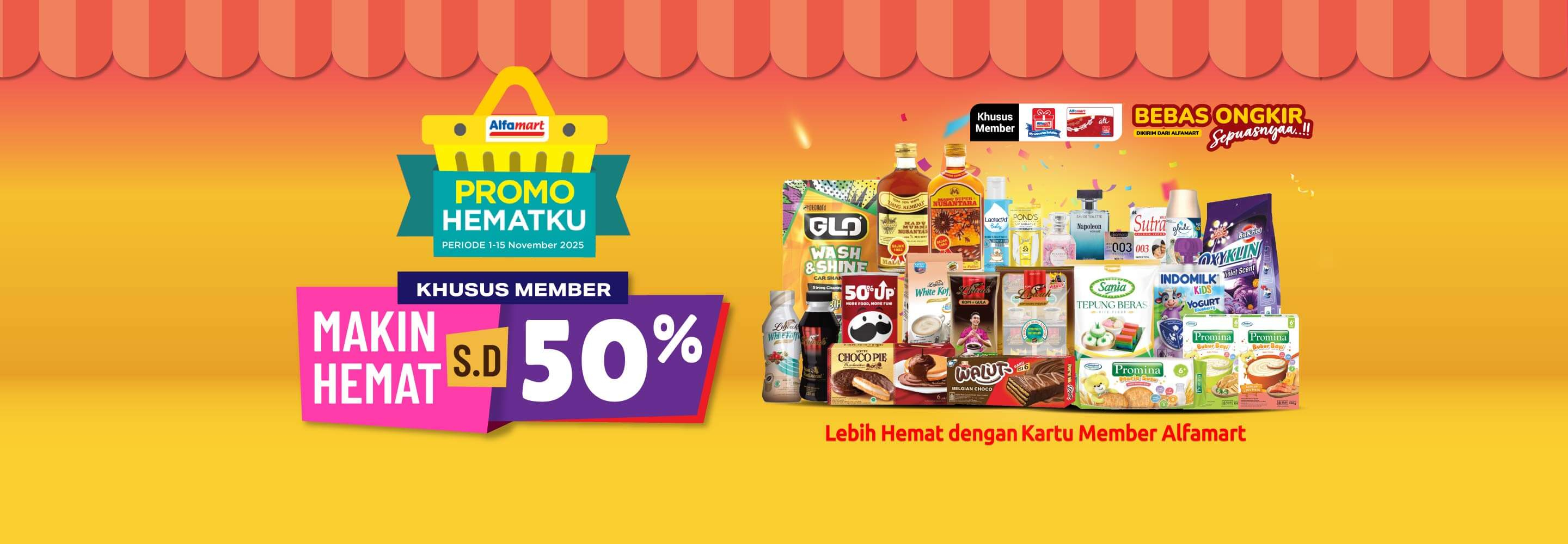 Banner promo Promo Member Hematku Alfamart