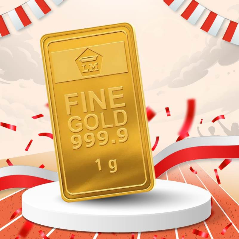 Icon reward Emas Logam Mulia 1 g