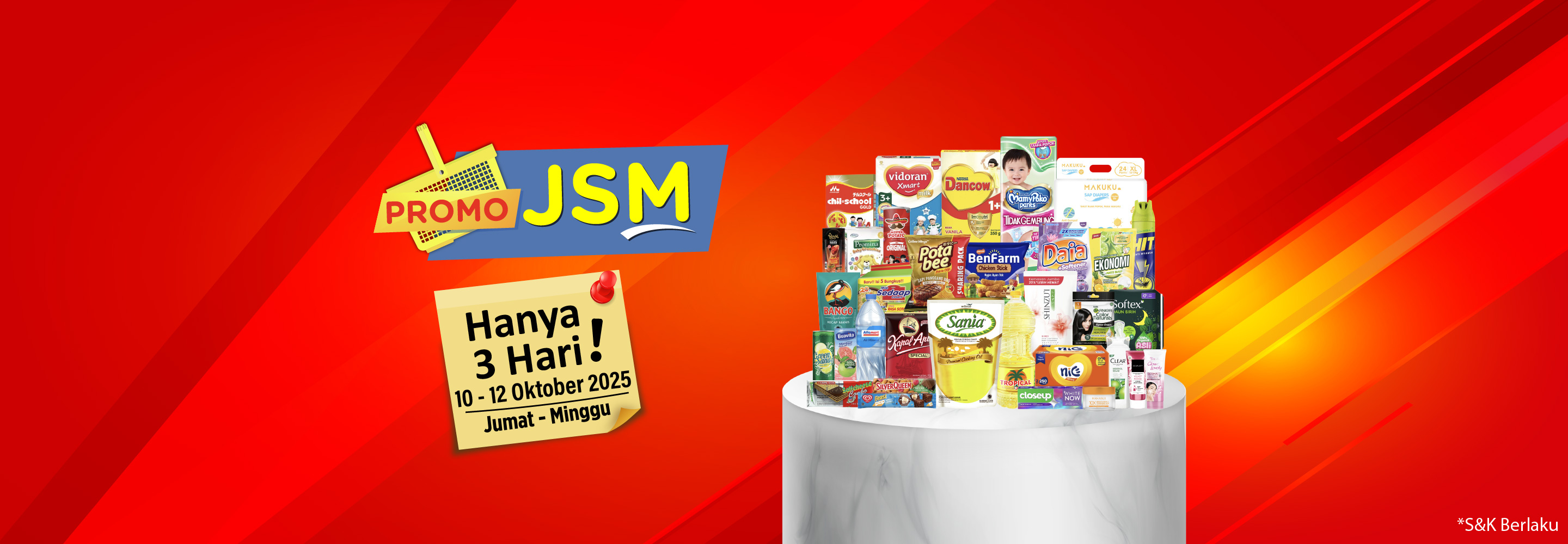 Banner promo Hemat Banget! Promo JSM Alfamart Alfamart