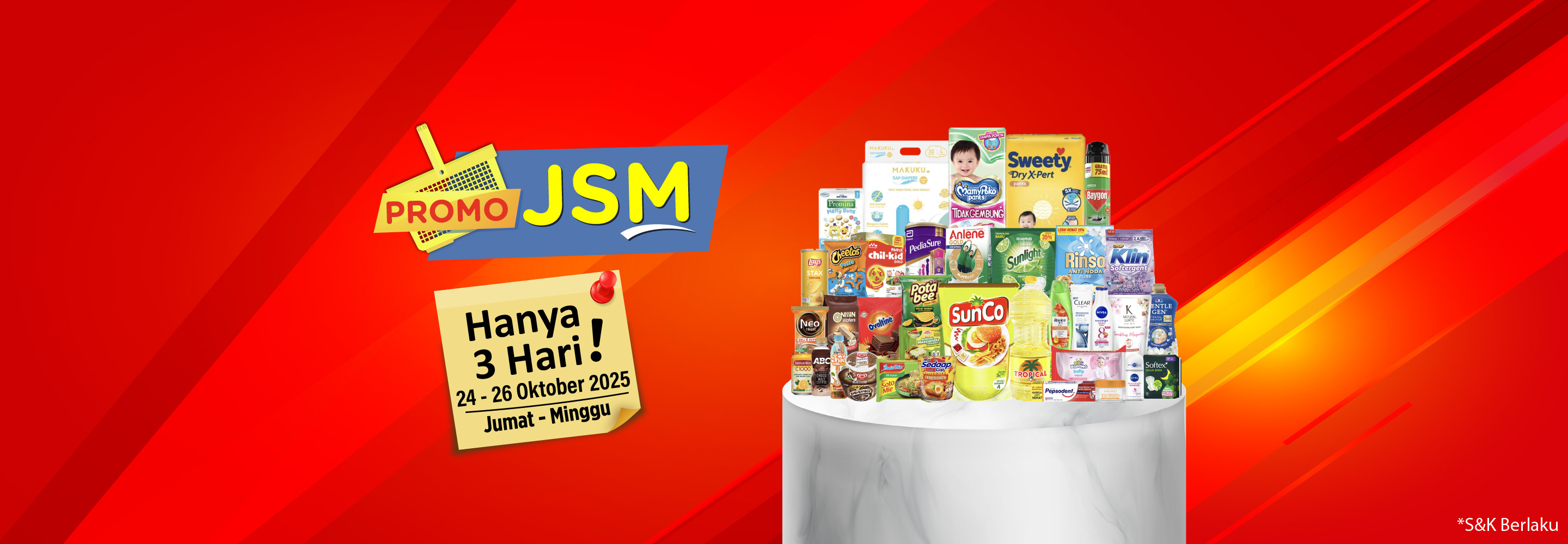 Banner promo Hemat Banget! Promo JSM Alfamart Alfamart