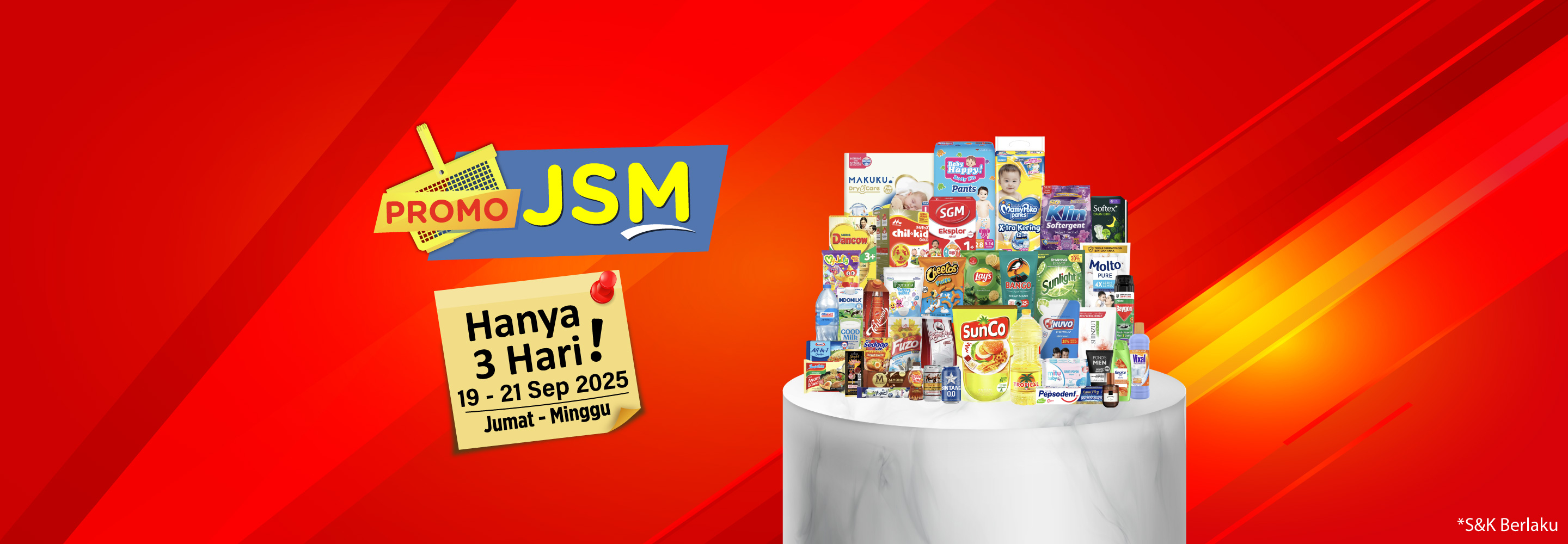 Banner promo Hemat Banget! Promo JSM Alfamart Alfamart