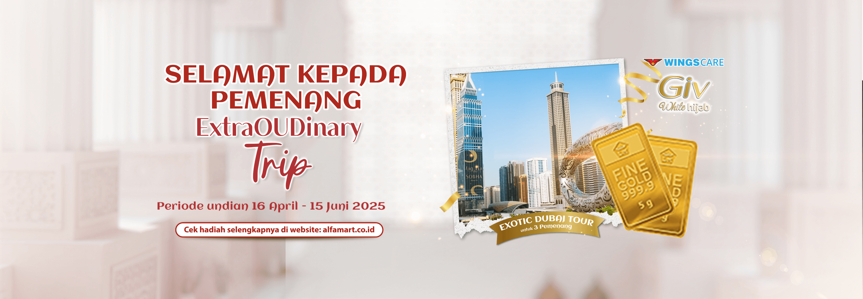 Banner Program Program STAR - Giv White Hijab 2025