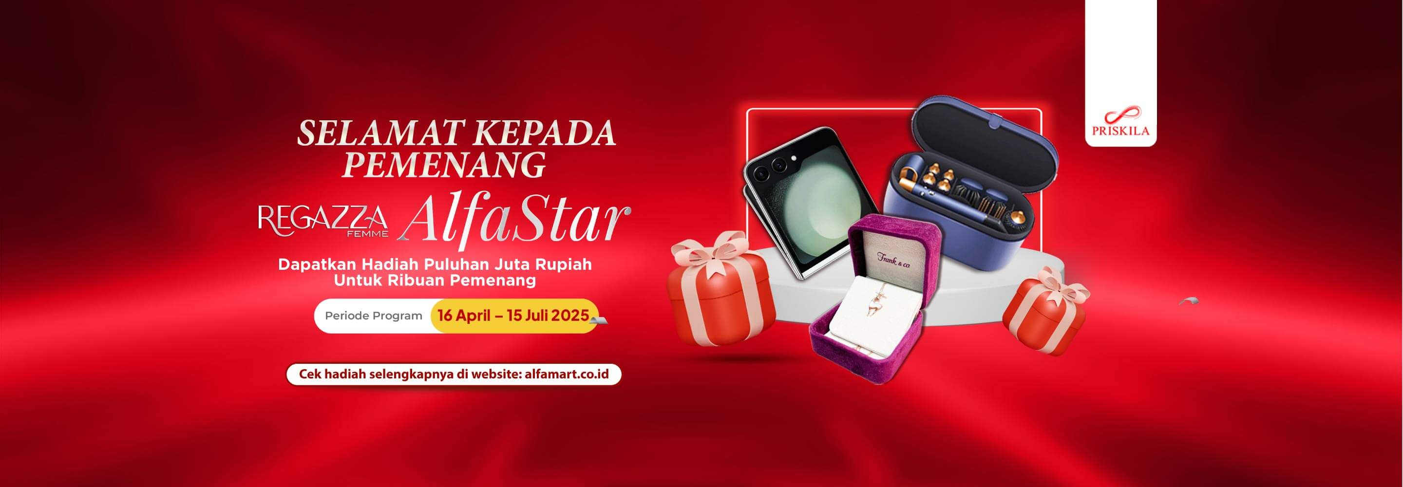 Banner Program Program Alfa Star - Regazza 2025